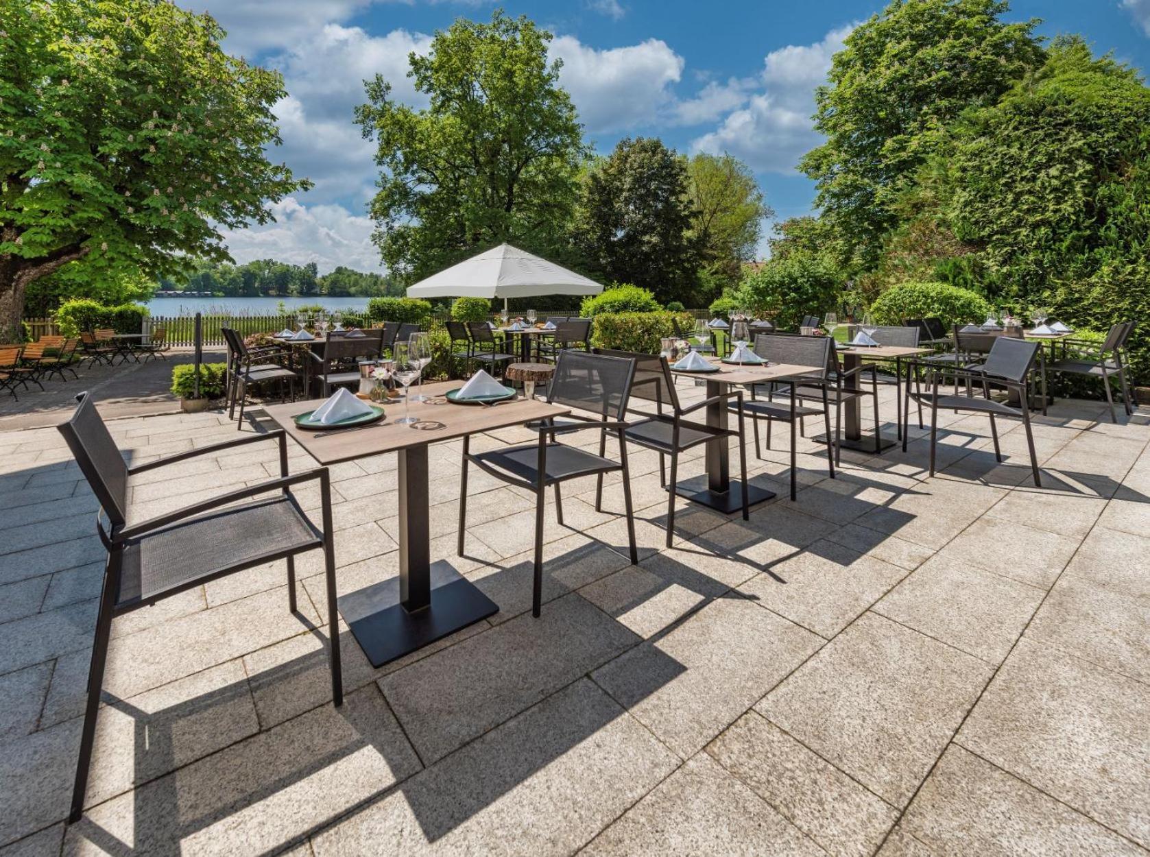 Sopherl Am See - Fruehstueck Auf Der Seeterrasse, Sehr Ruhig Und Wunderschoen Am See, 3 Minuten Nach Oberpfaffenhofen, Viele Radtouren, Restaurants & Cafes In Der Umgebung Wessling Ngoại thất bức ảnh
