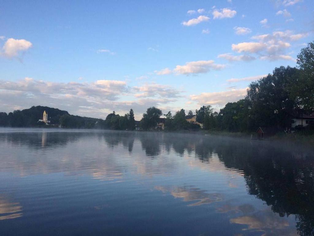 Sopherl Am See - Fruehstueck Auf Der Seeterrasse, Sehr Ruhig Und Wunderschoen Am See, 3 Minuten Nach Oberpfaffenhofen, Viele Radtouren, Restaurants & Cafes In Der Umgebung Wessling Ngoại thất bức ảnh